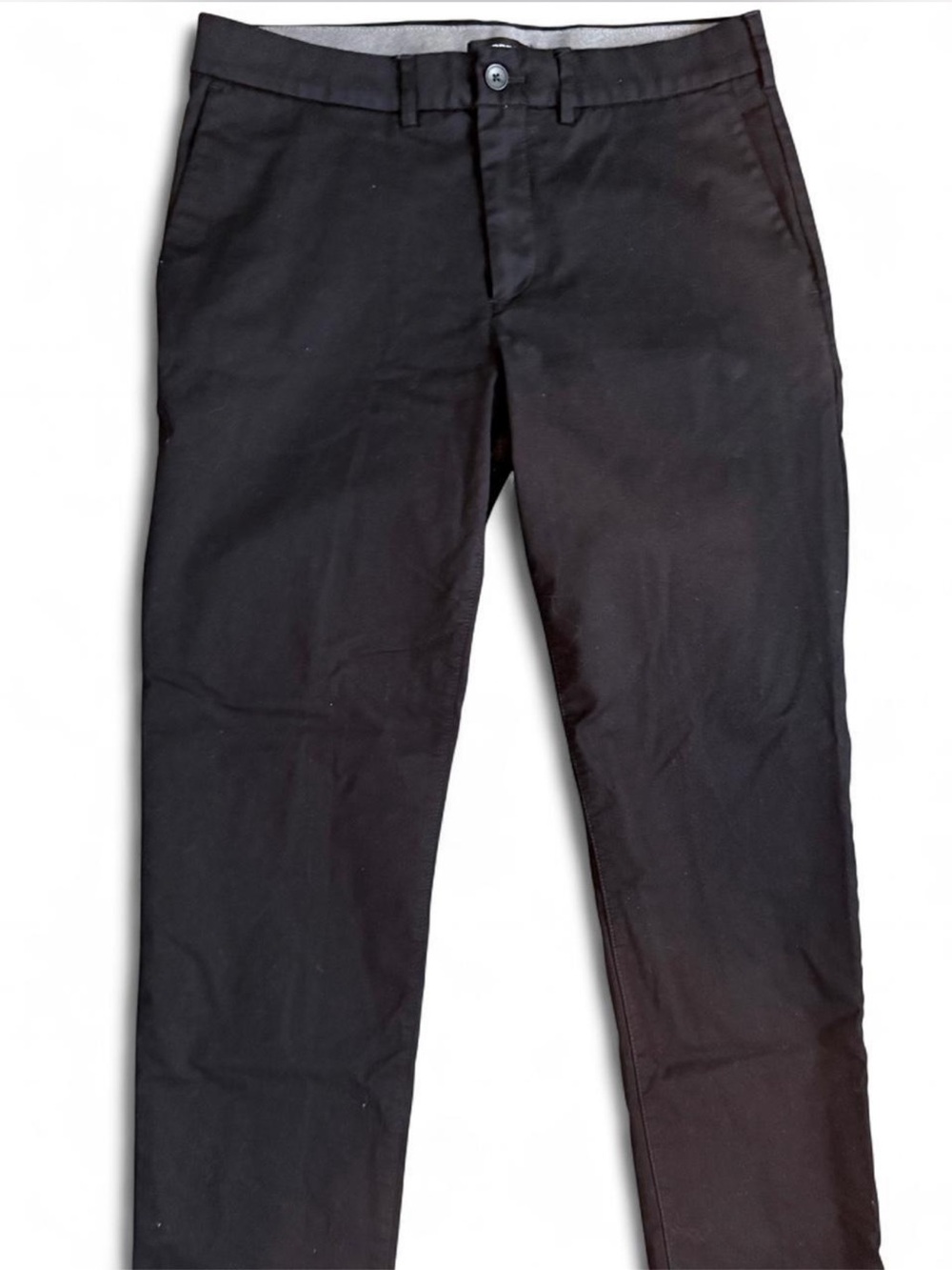 Express Men’s Straight 32W 32L Black Chino Pants